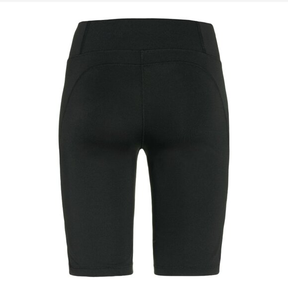 FJALLRAVEN Abisko Short Tights Women's Black Large NWT - Picture 2 of 7